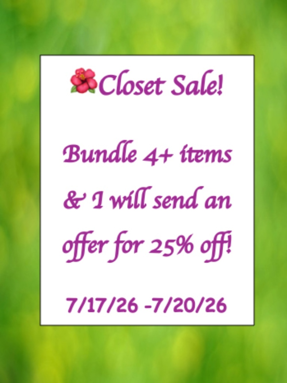 Sale Alert